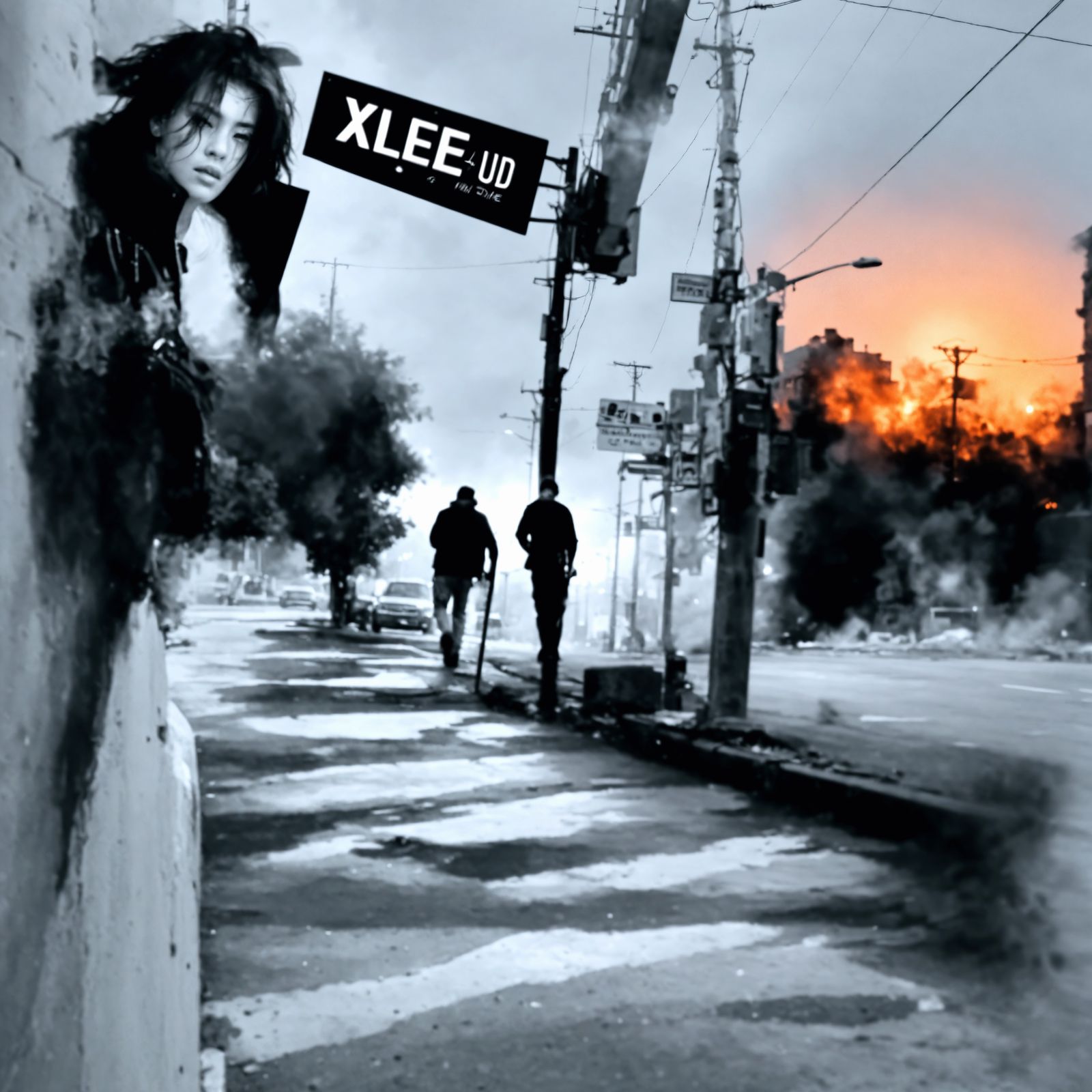 Walk your street
And I'll walk mine
And should we meet
Would...