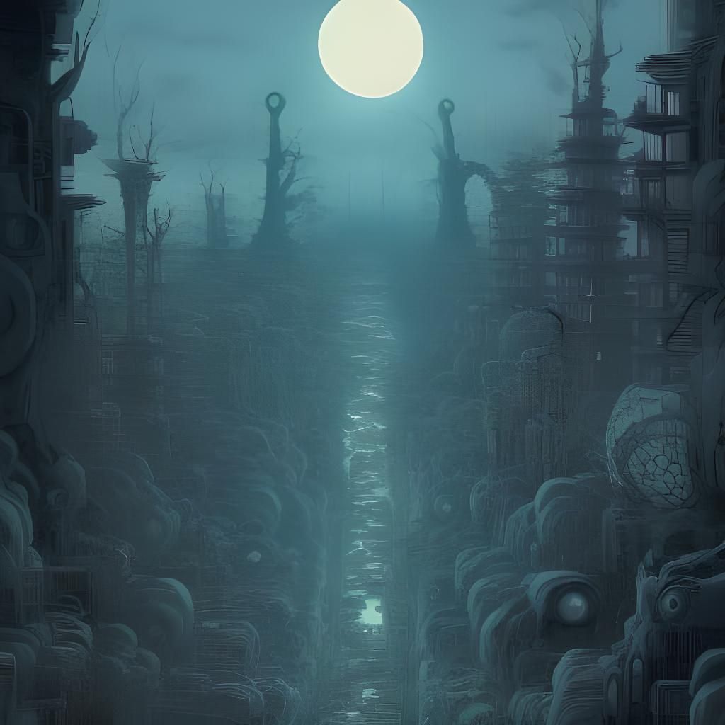 Radioactive Rabbit City: A Sci-Fi Nightmare