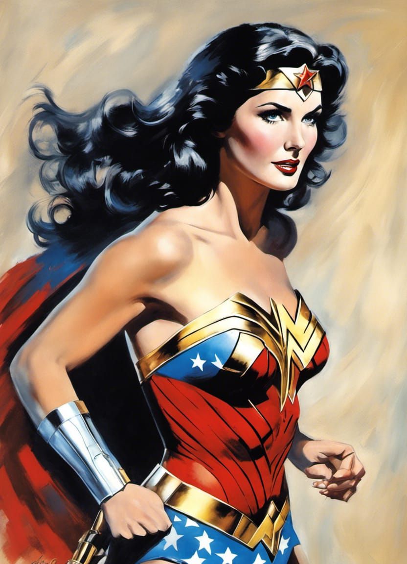 Lynda Carter as Wonder Woman 1 of 2