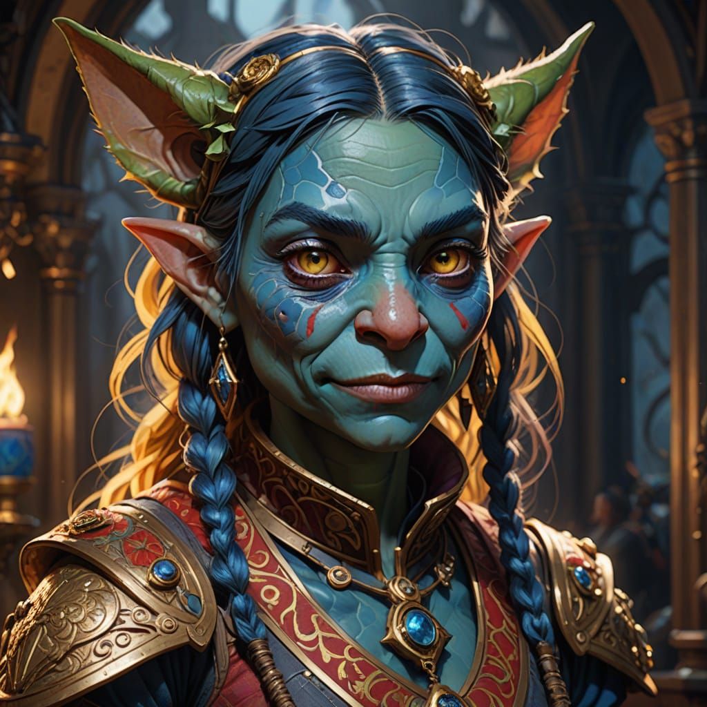 Mischief in the Goblin Muppet's Eyes