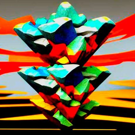 Dynamic Geometric Abstraction in Bold Colors