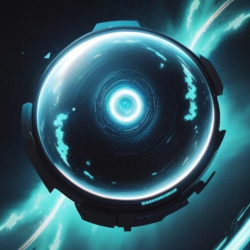 Doraemon's 4D Pocket: Sci-Fi Cinematic Illustration