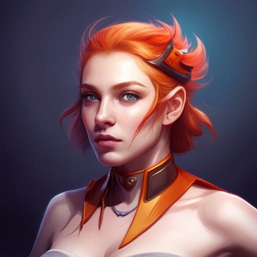 Hyperdetailed Hamster Woman Portrait in Unreal Engine 5