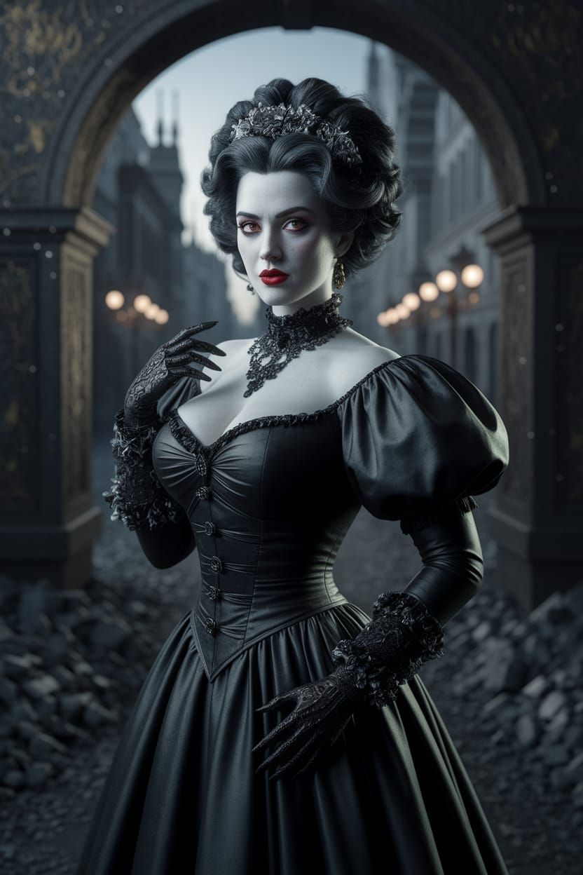 The Merry Black Widow of Frankenstein