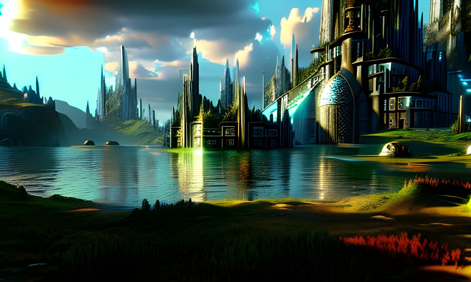 Futuristic Middle-Earth: A Sci-Fi Tolkien Masterpiece