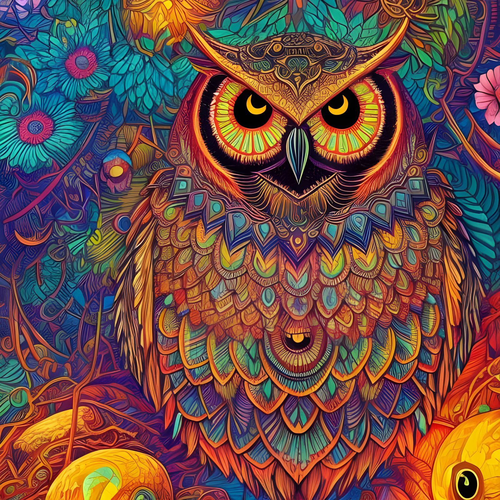 Vivid Owly