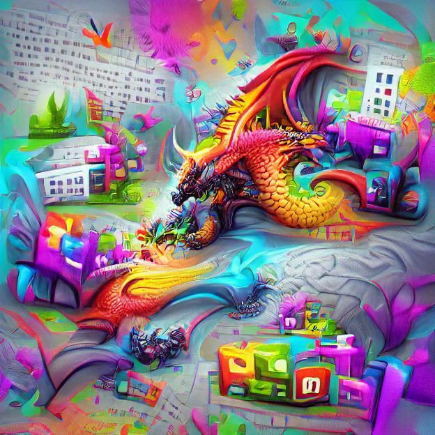 Black Rainbow-my NFT Dragon