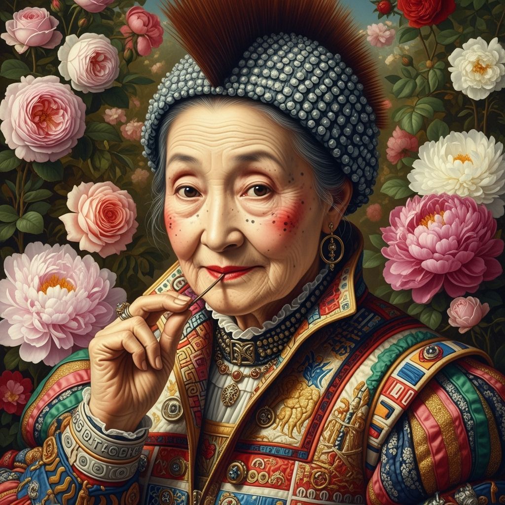 Renaissance Punk Granny