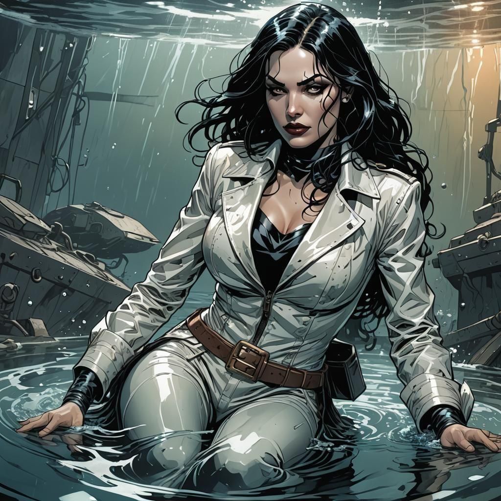 Zatanna Imprisoned: Comic Book Art