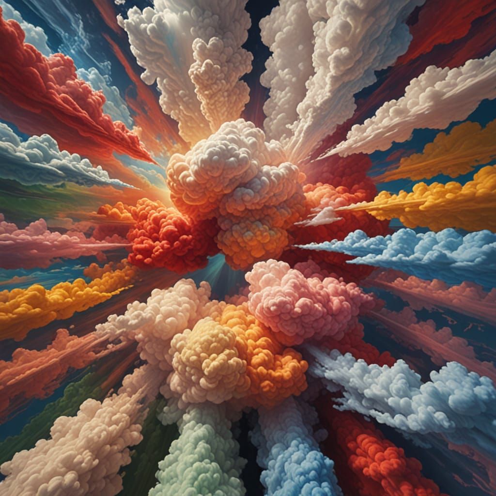 Vibrant Ethereal Fantasy Realm