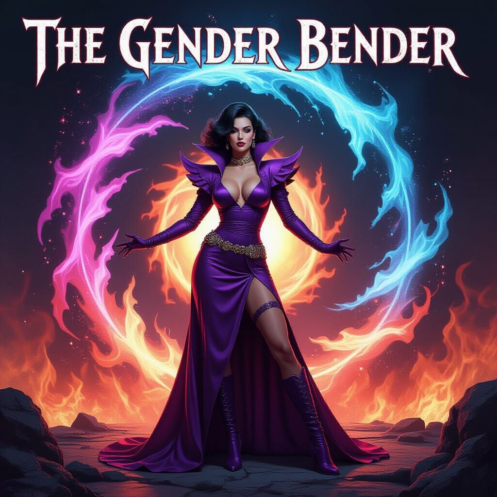 The Gender Bender: Dark Fantasy Album Cover