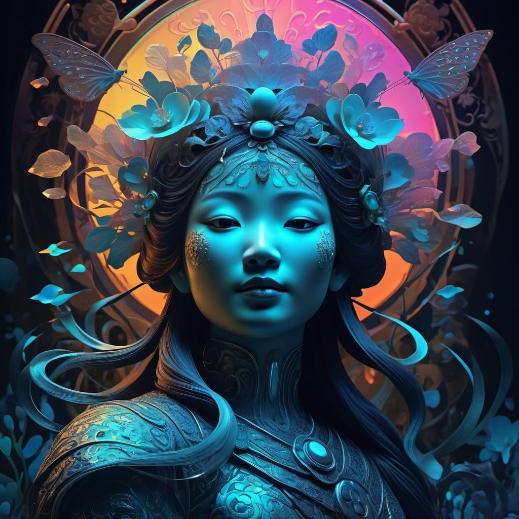 Ethereal Fantasy Art with Luminescent Details