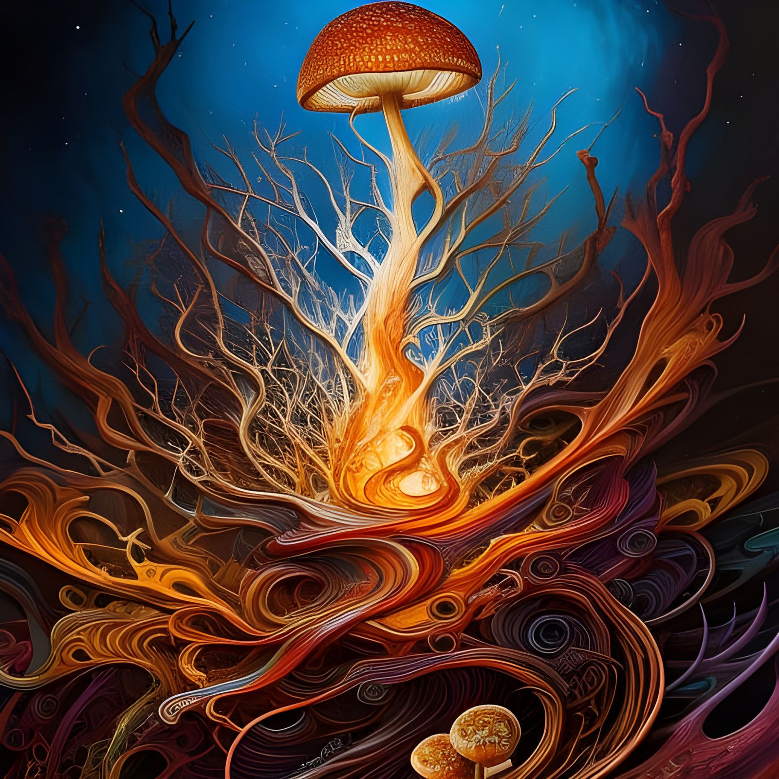 Mycelium are the Root