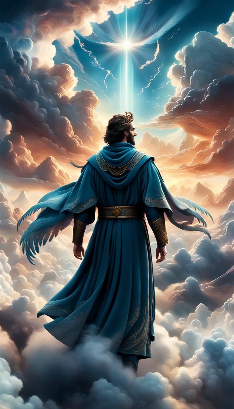 Ascension into Heaven: A Digital Matte Painting