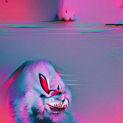 Menacing Bunny Rabbit