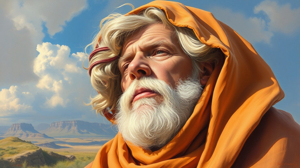 Realistic Oil Painting of an Imagined Person