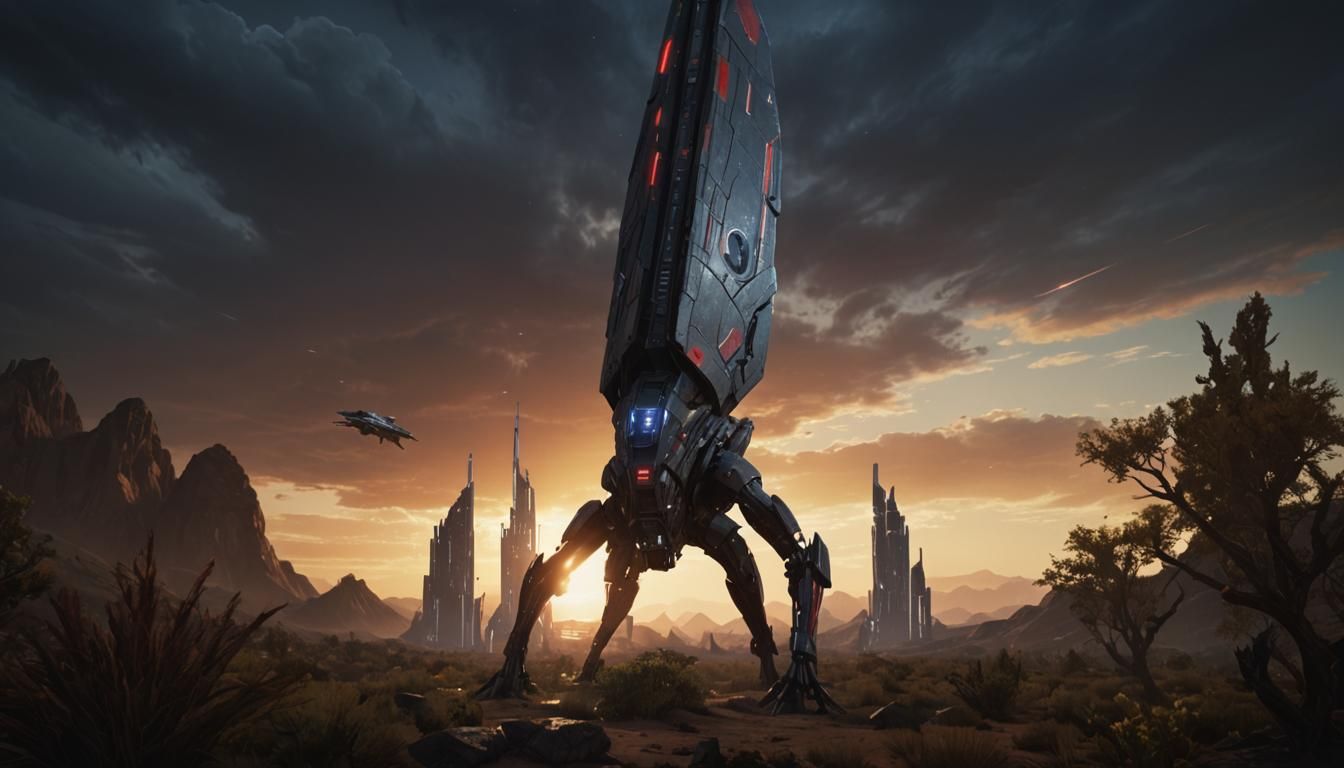 Mass Effect Reaper Ship