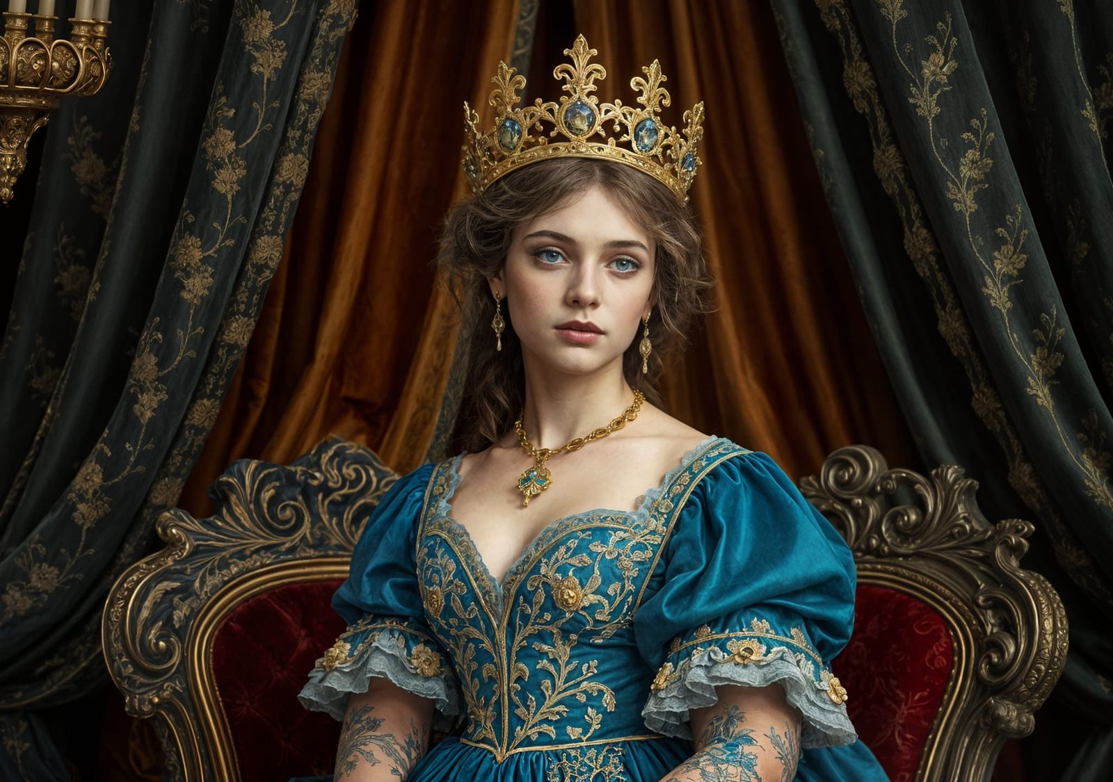 AI Generated Image of a Princess