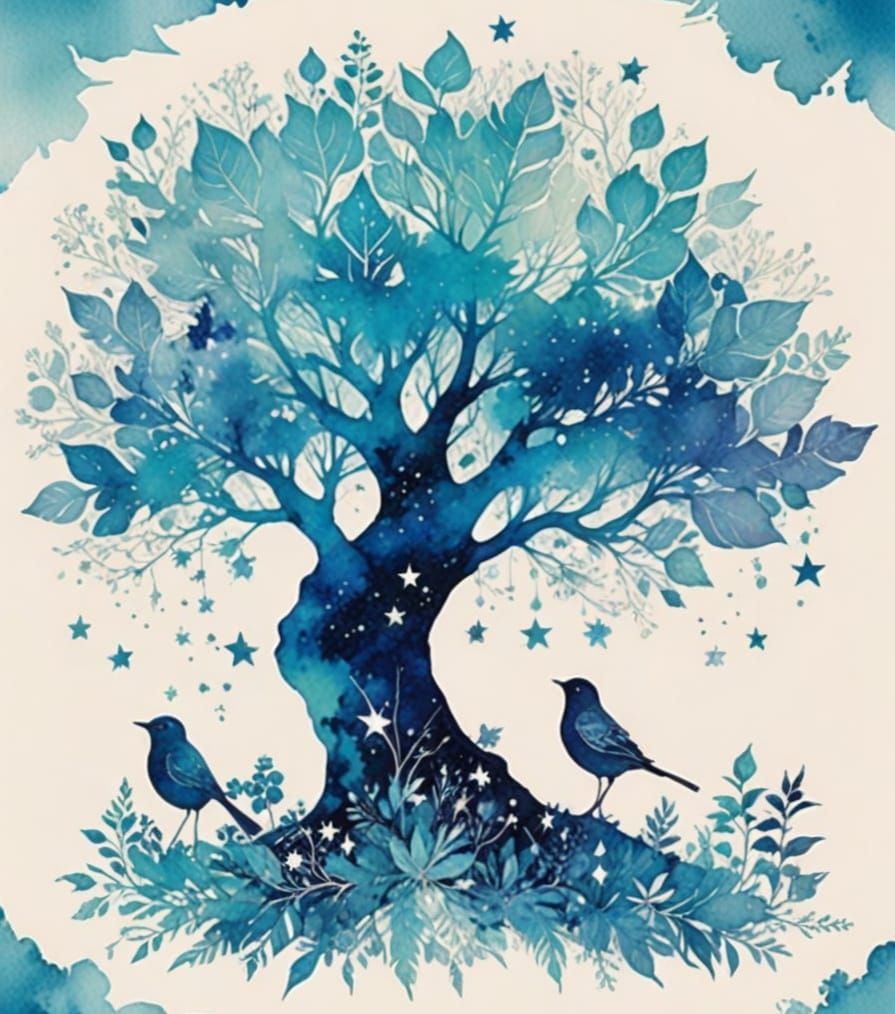Sapphire Tree
