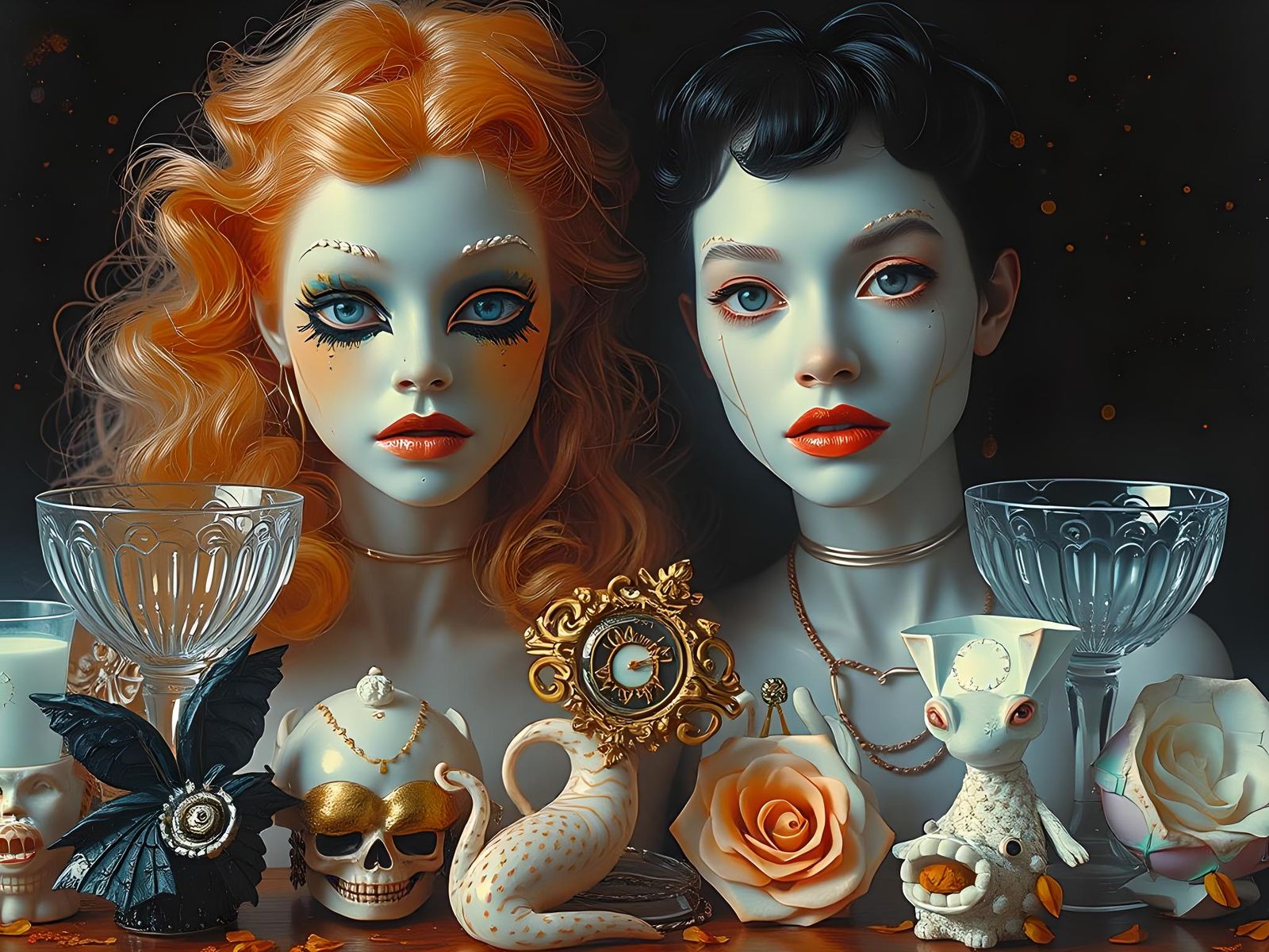 Damita and Emily in Paraguay