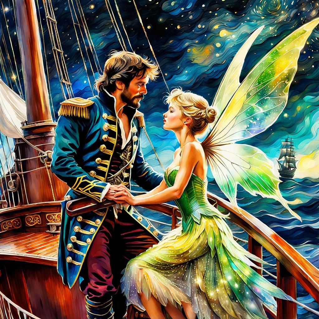 What if Tinkerbell choose Captain Hook?