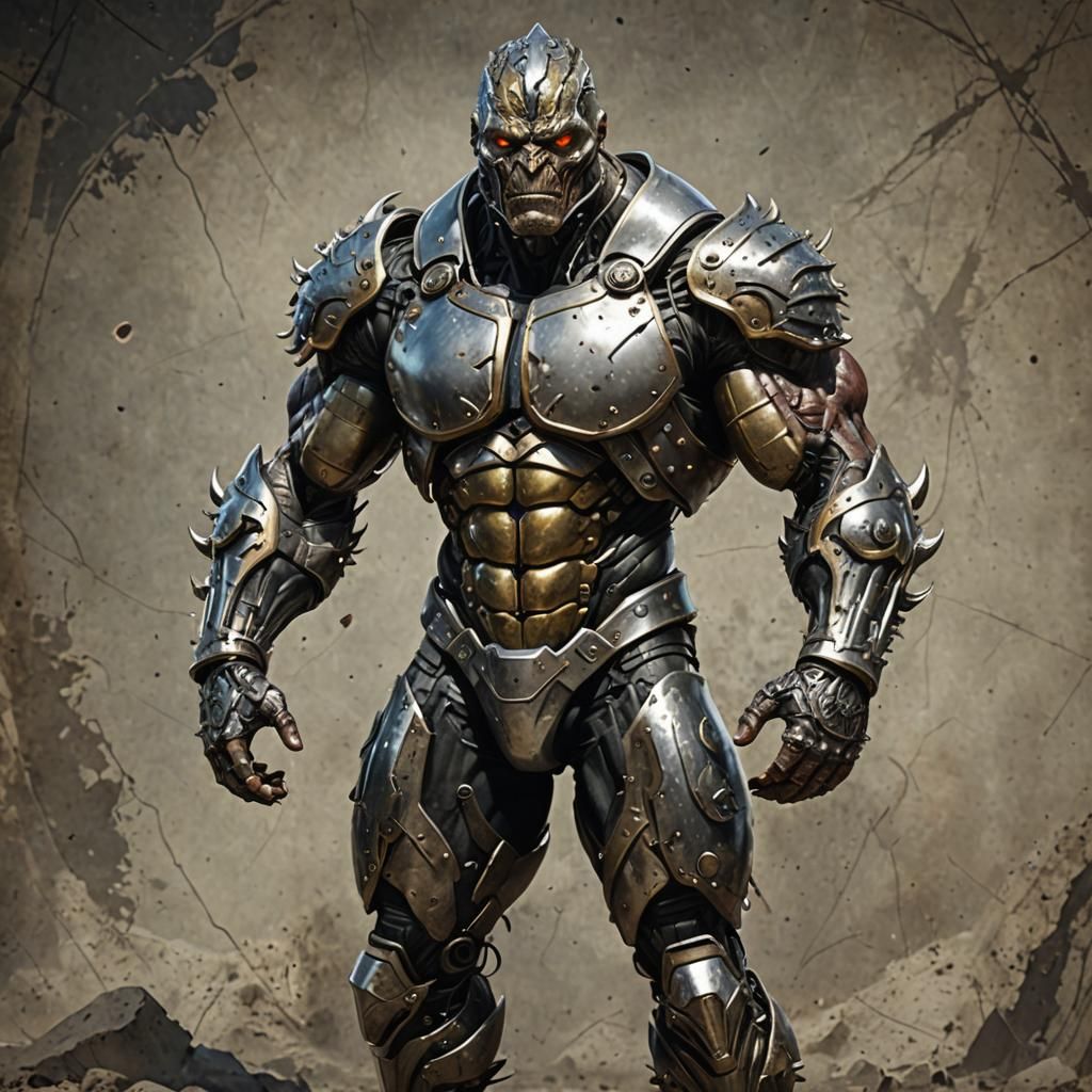 Mutated Armored Bodybuilder: Organic Plating