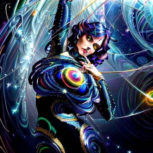 Prismatic Stars in Dark Sky: A Photorealistic Vision