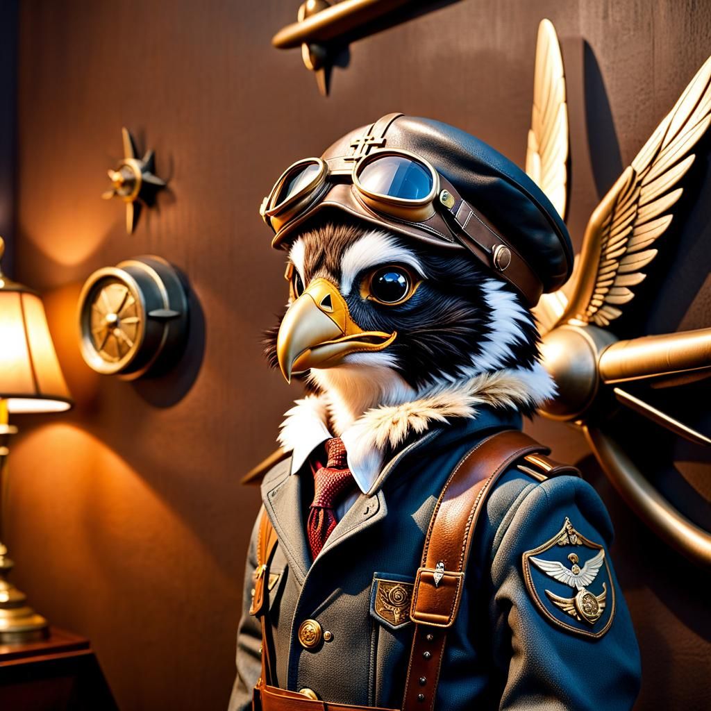 Eaglet ready to flight