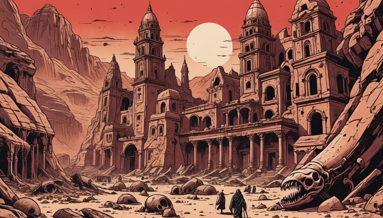 Petra on Mars: Polish Comic Book Illustration