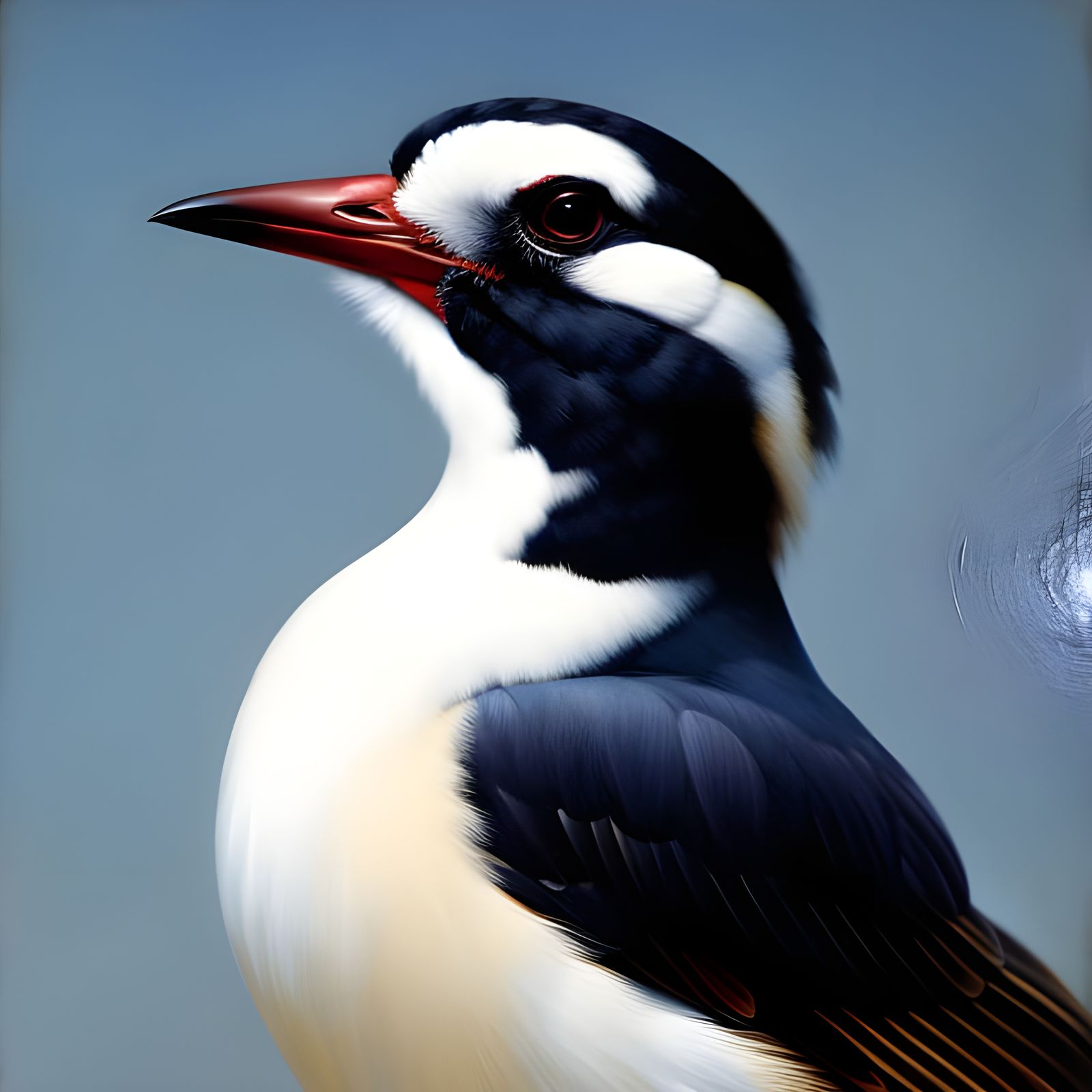 Birds Eating Raspberries: An Oil Painting Masterpiece