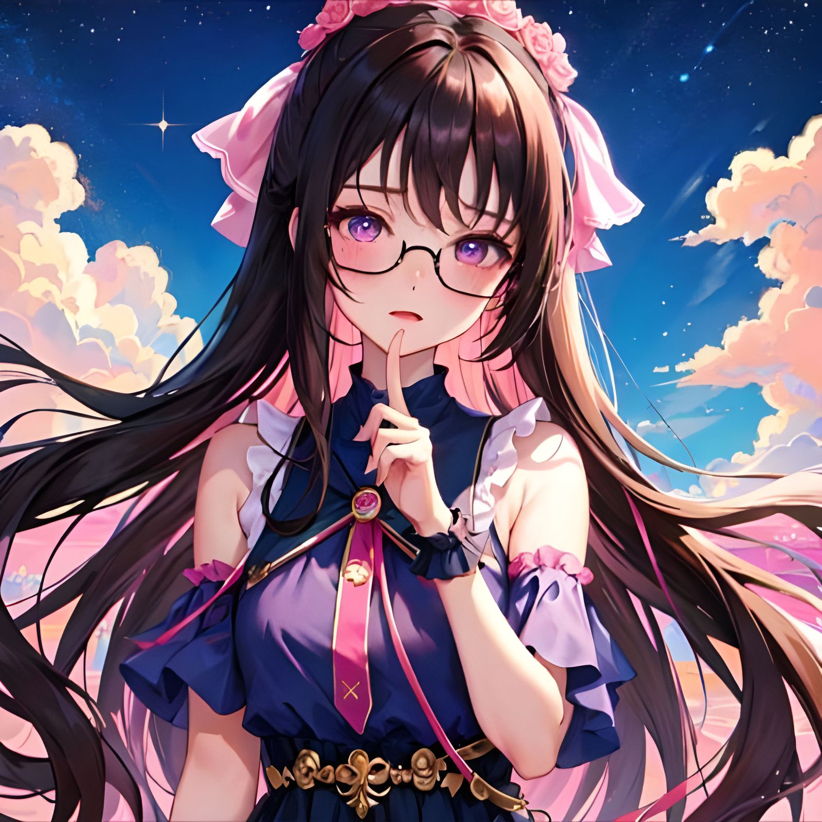 AI Recreation of Person in Prom Dress