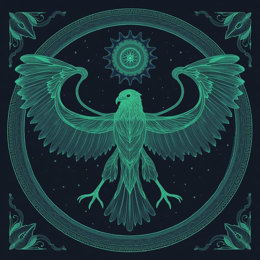 Surreal Cyberpunk Portrait in Neon Colors