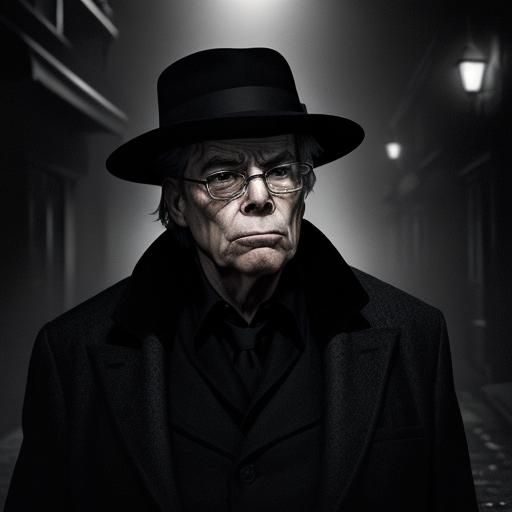 Stephen King in Film Noir Alleyway