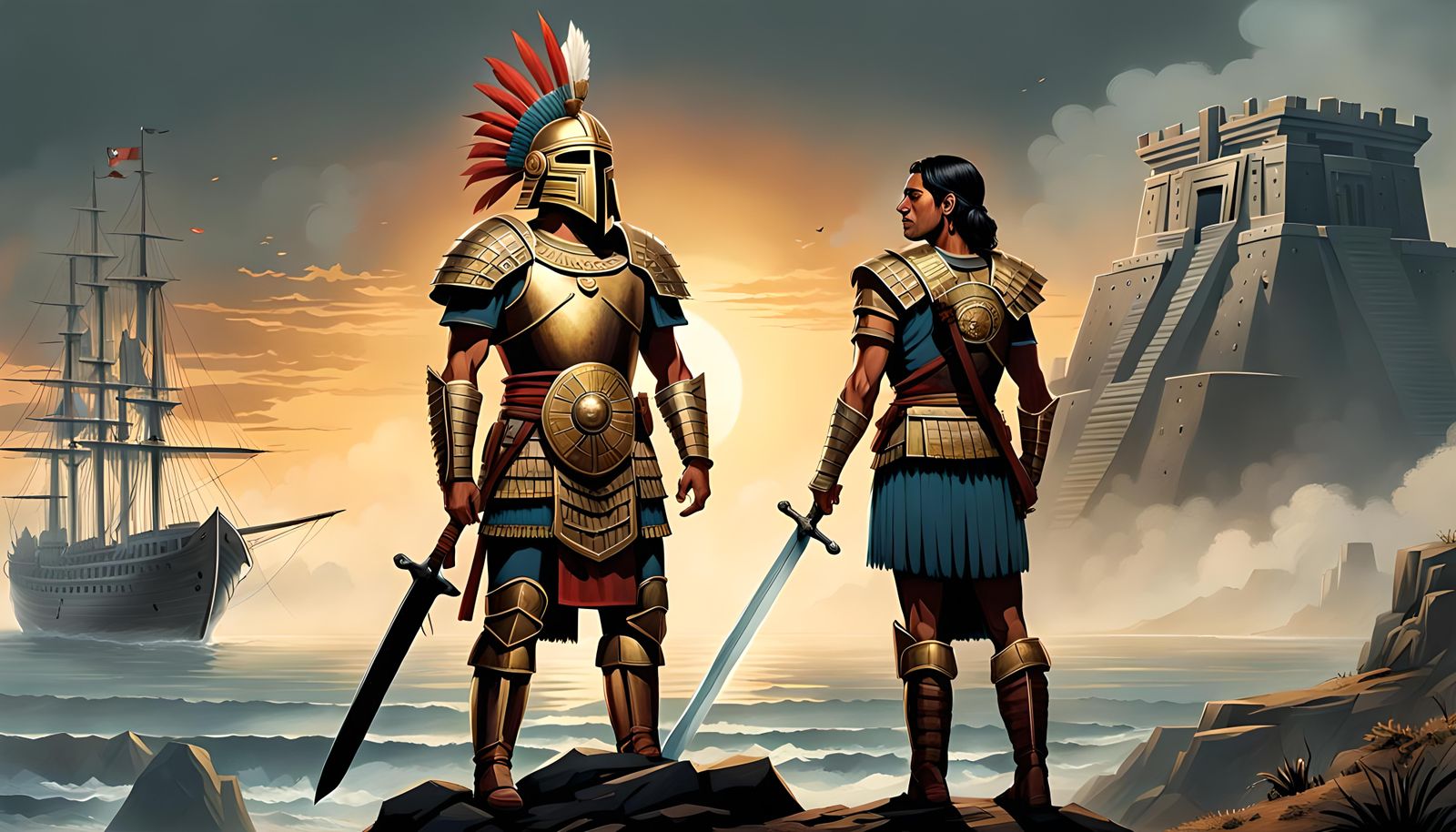 Hernán Cortez, the Spanish conqueror of the Aztec Empire (Co...