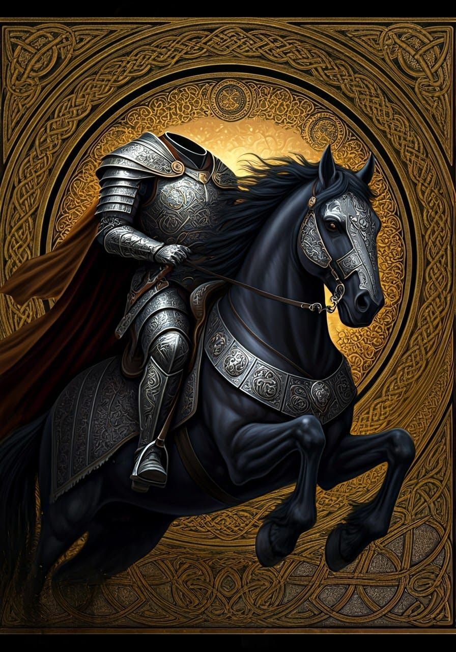 The Dullahan headless horseman