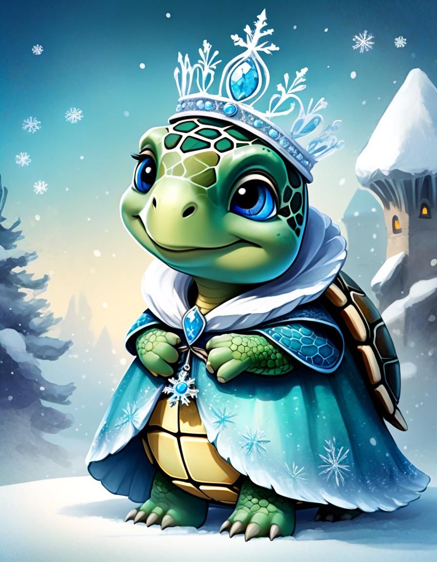The Turtle Snow Queen
