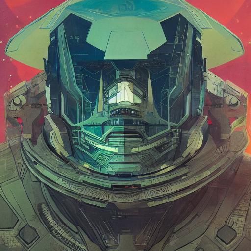 Detailed Sci-Fi Portrait Concept Art