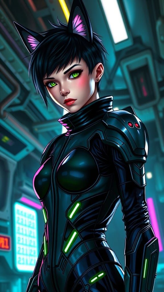 AKANE SABAKU NEKO  (Cyberpunk)