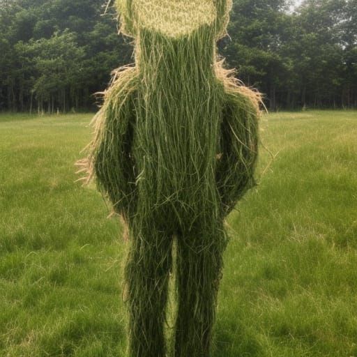 Grass Humanoid Figure