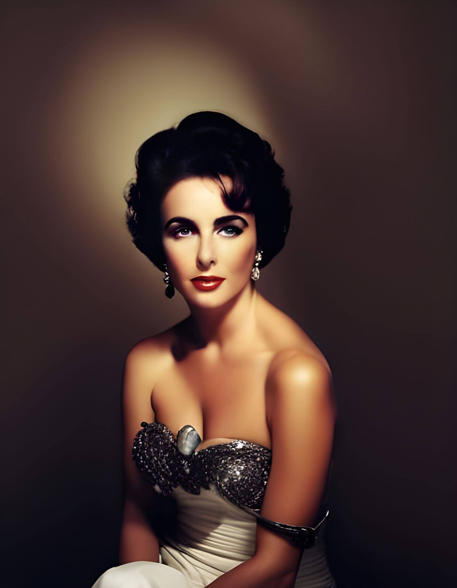 Classic Portrait of Elizabeth Taylor in Photography