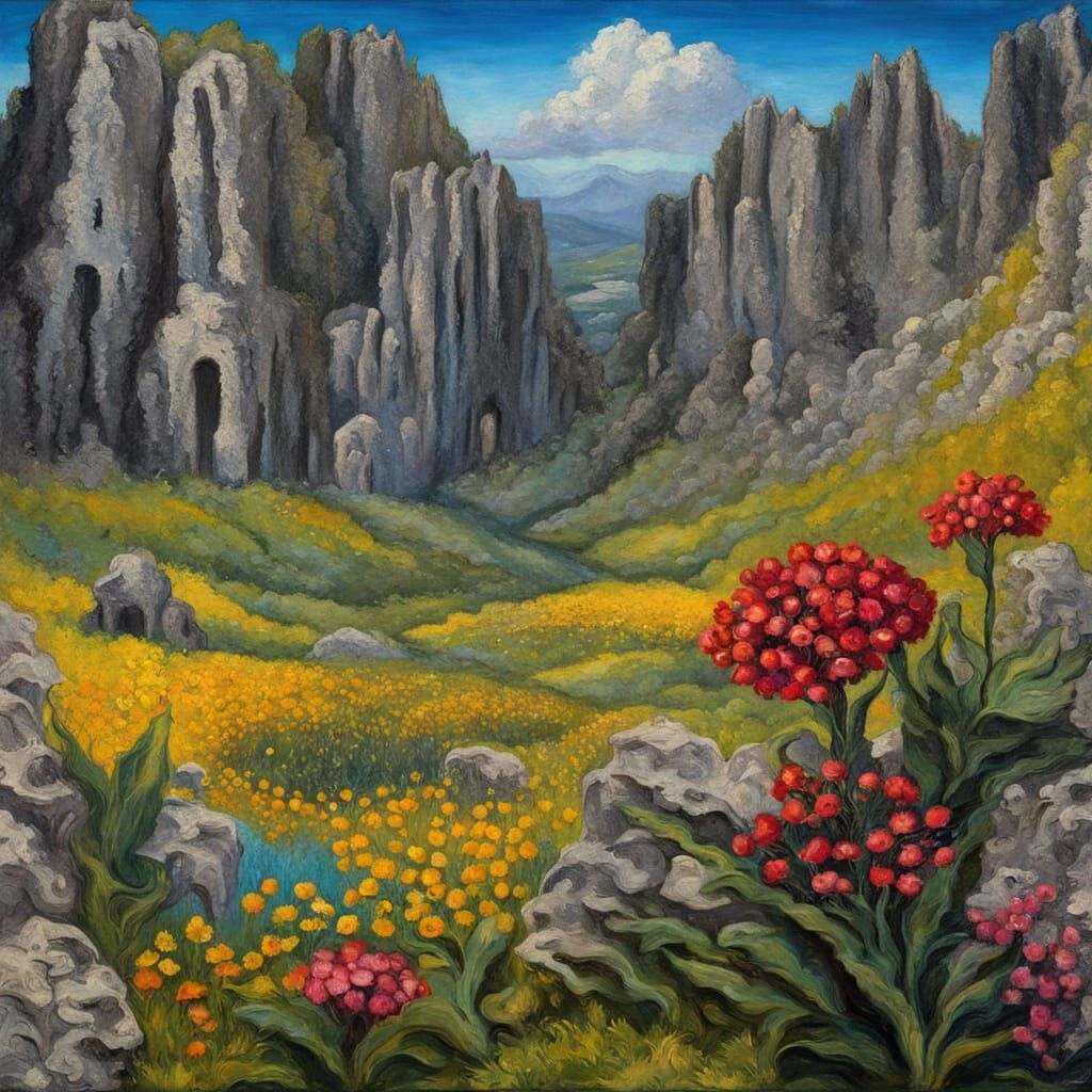Surrealist Masterpiece Captures the Flow of Time and Existen...