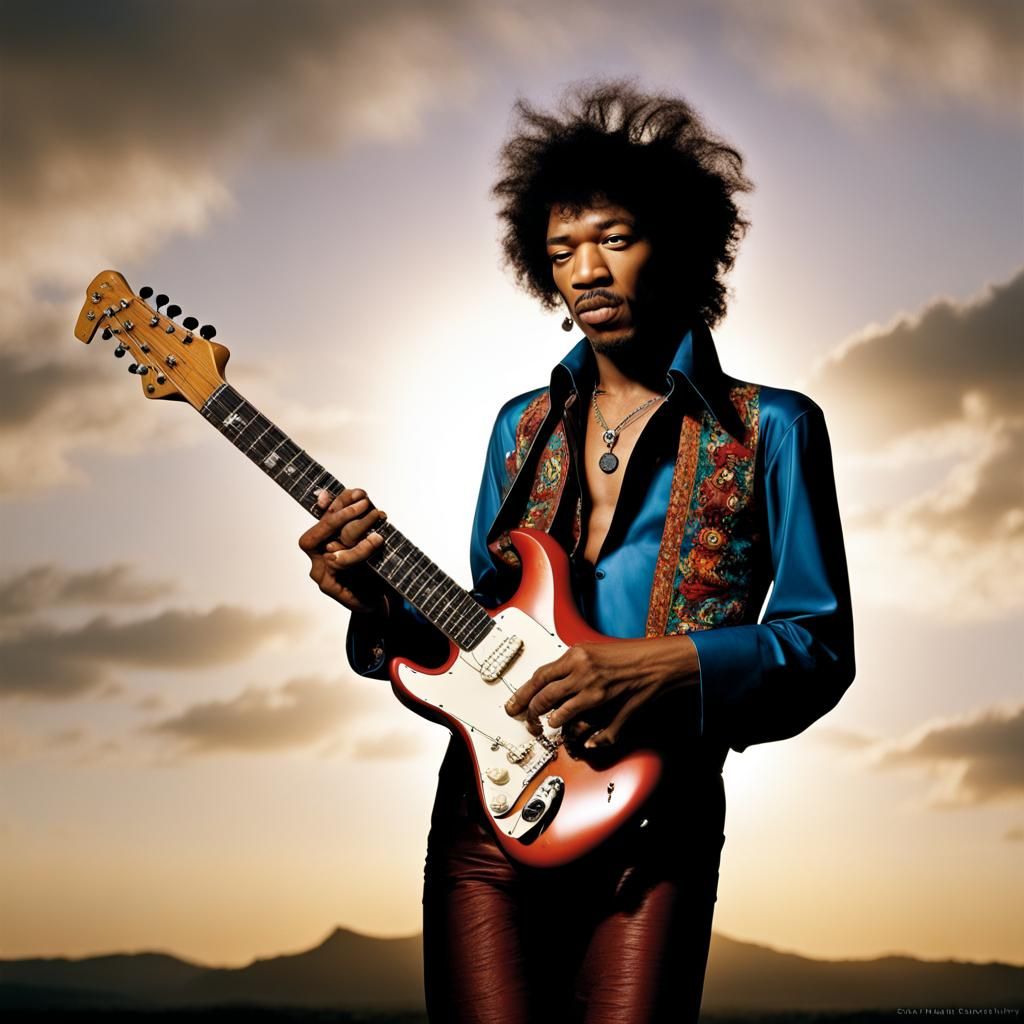 Electric Guitarist: Professional Portrait Photography