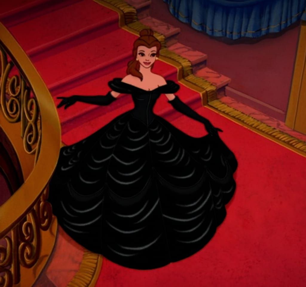 Elegant Black Dress with High Shine