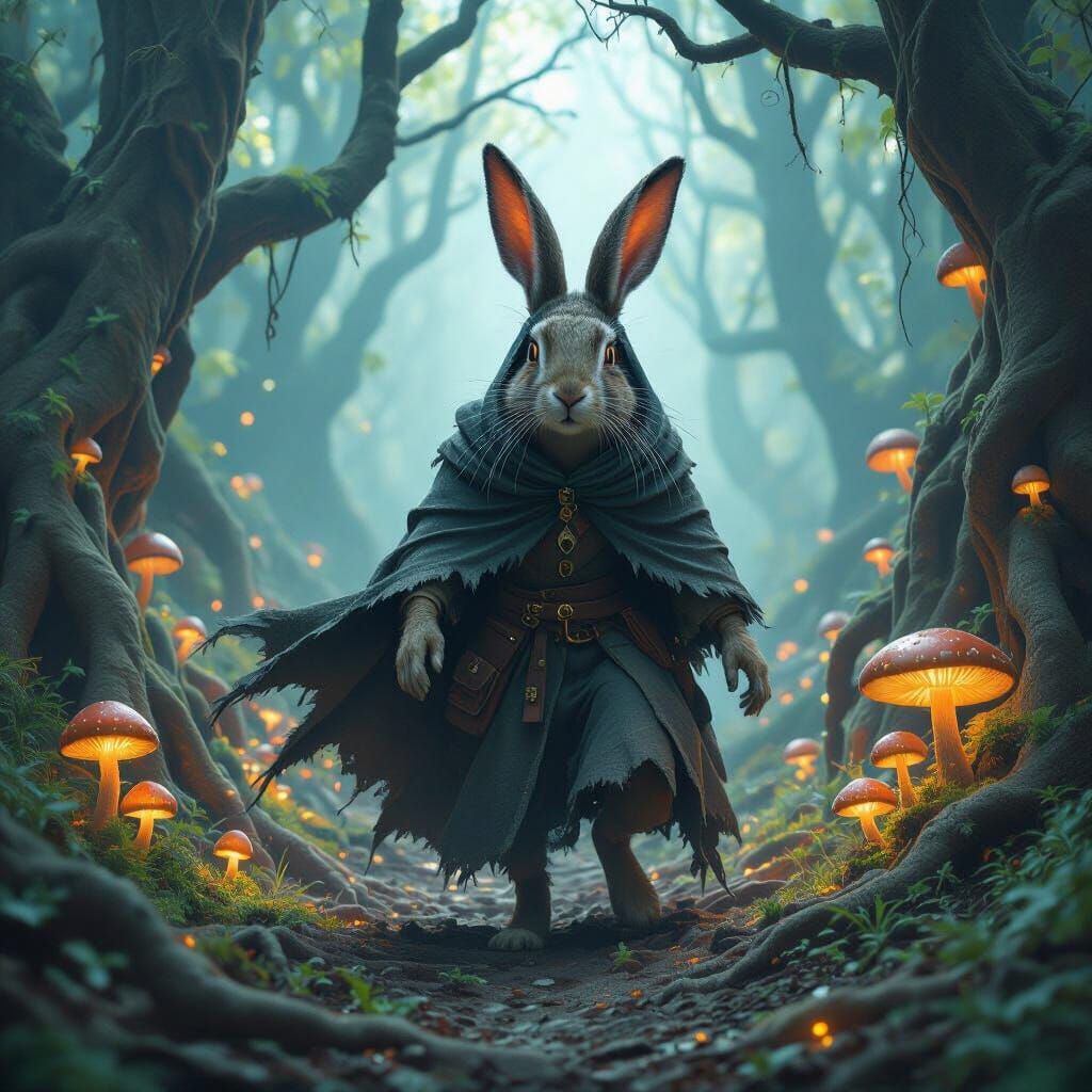 Hare Thief Yanked into Fairy Forest