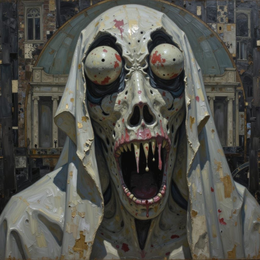 Terrifying 3 Dimensional Ghost