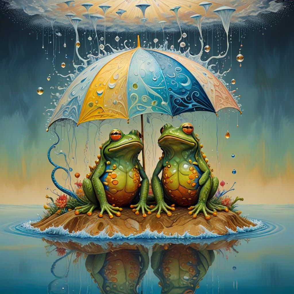Two Frogs