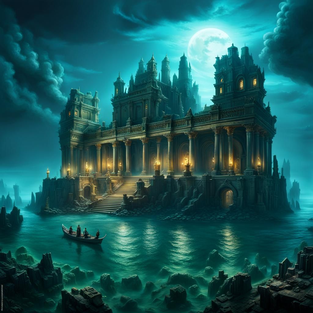 Lost Atlantean Temple