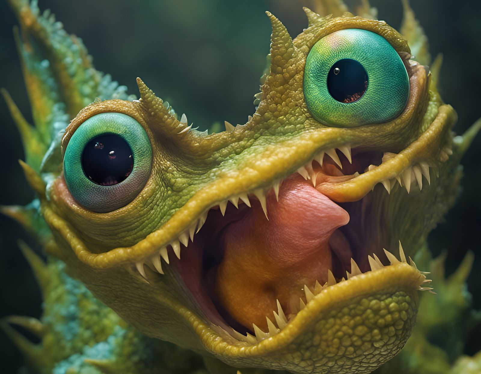 Exotic Alien Creatures in Bizarre Magical Realism