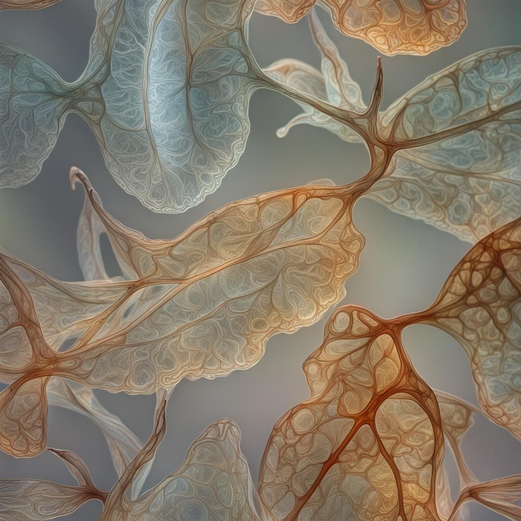 Translucent lunnaria annua fruits