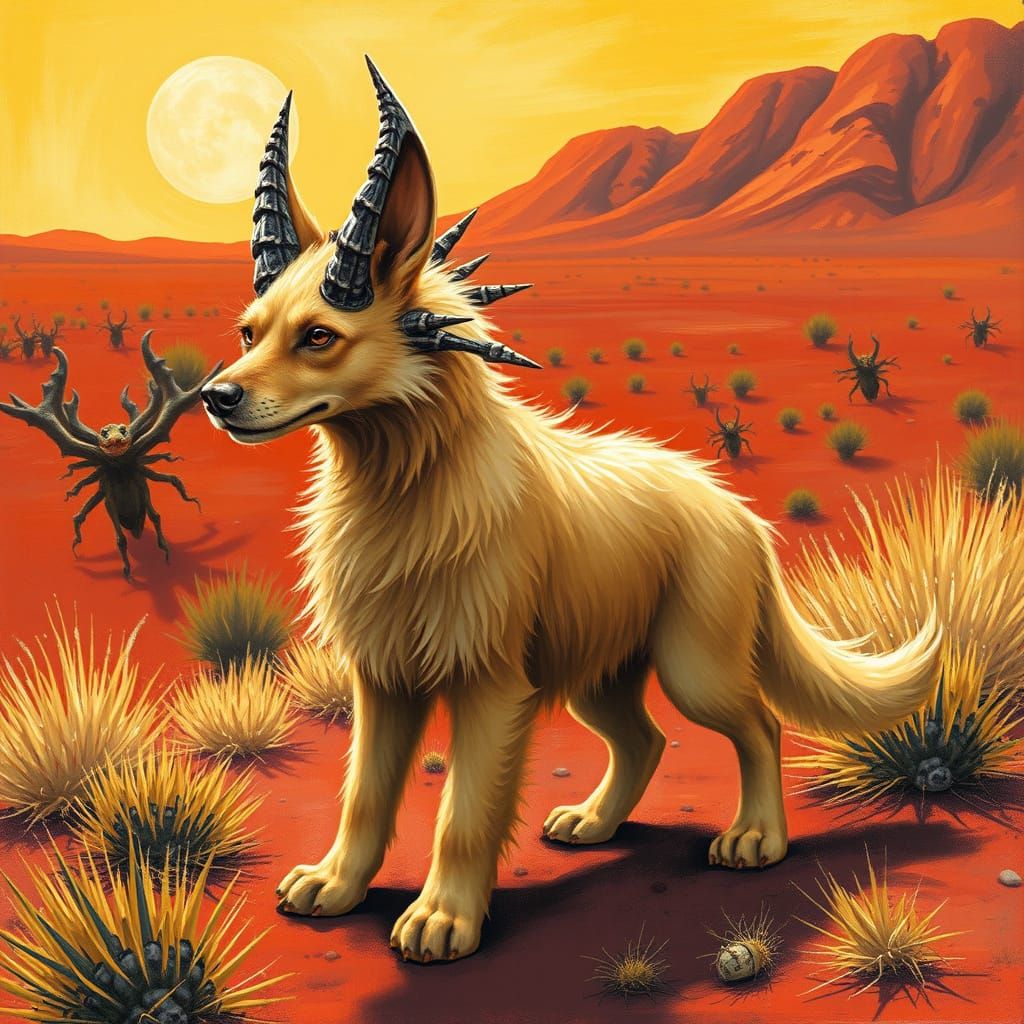 Dreamlike Australian Outback Hybrid